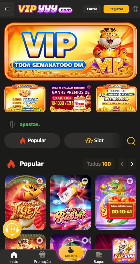 Ilustração de Explore Nossos Jogos e Serviços VIP